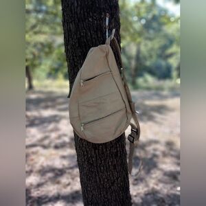 Banana Colored Leather Bag